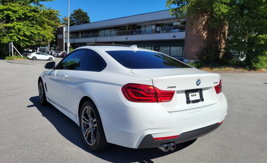 2018 BMW 4 Series 430i xDrive  M Sport Package Coupe