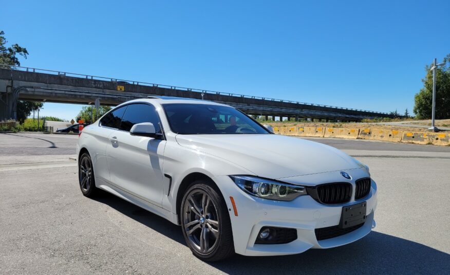 2018 BMW 4 Series 430i xDrive  M Sport Package Coupe