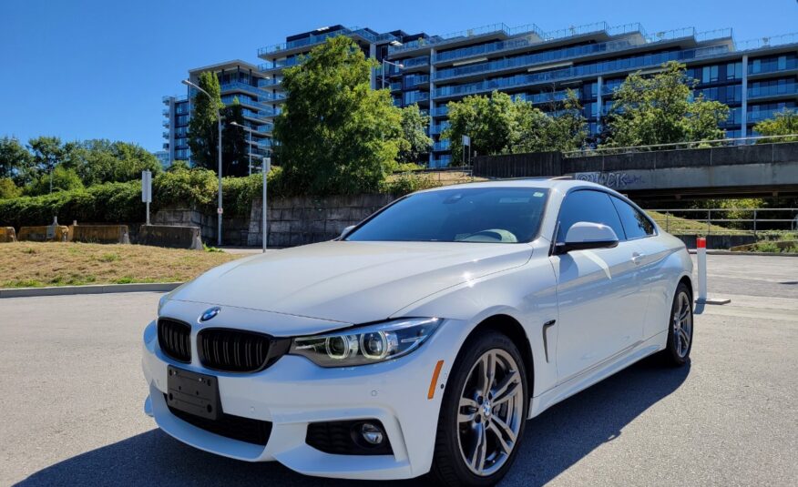 2018 BMW 4 Series 430i xDrive  M Sport Package Coupe