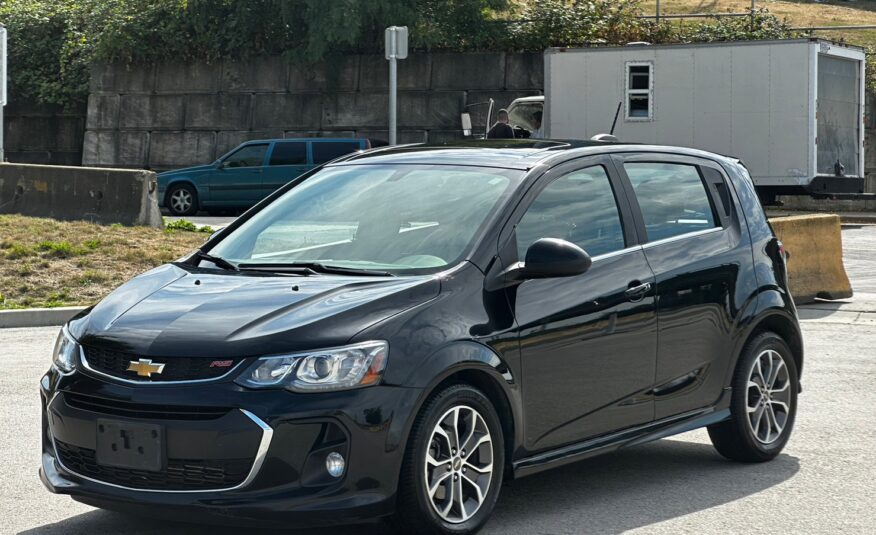 2017 Chevrolet Sonic RS Turbo