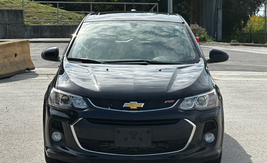 2017 Chevrolet Sonic RS Turbo