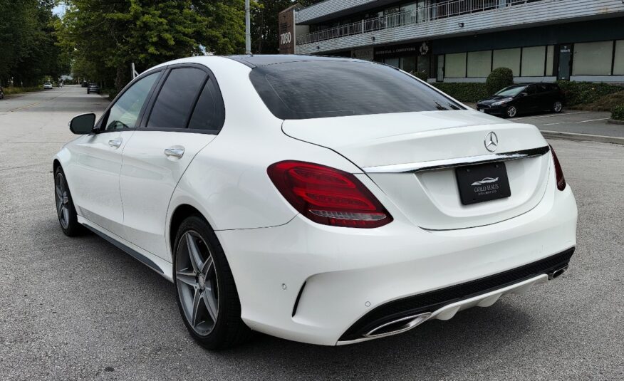 2015 Mercedes-Benz C-Class C 300 C300 4MATIC Sedan-No accidents/ clean service history