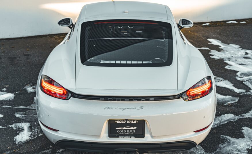 2018 PORSCHE 718 CAYMAN