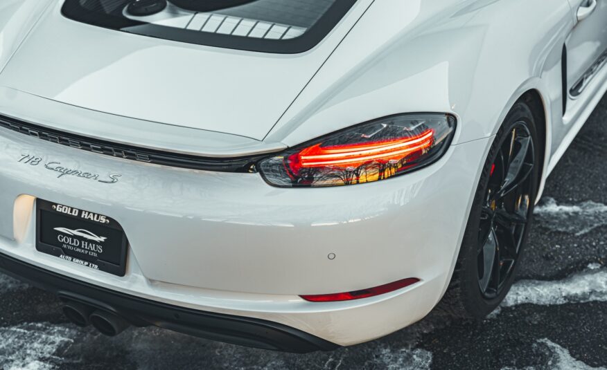 2018 PORSCHE 718 CAYMAN