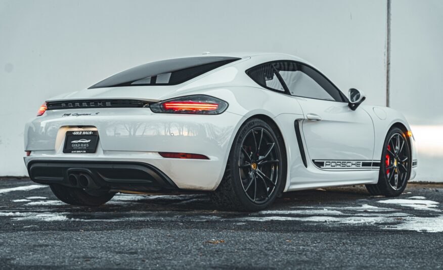 2018 PORSCHE 718 CAYMAN