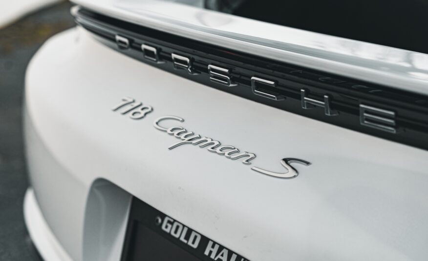 2018 PORSCHE 718 CAYMAN